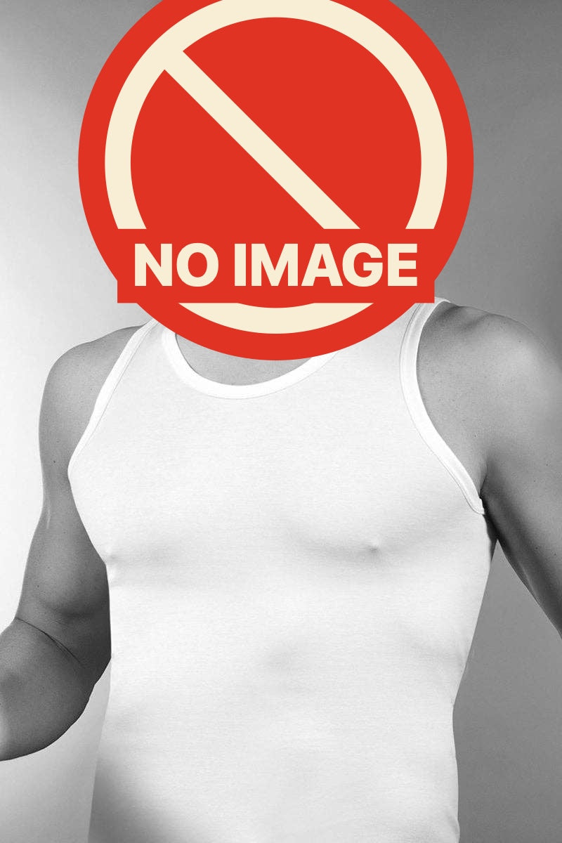 Sergio Tank — Filoscozia Cotton — White, front (face covered with the NO IMAGE mark)