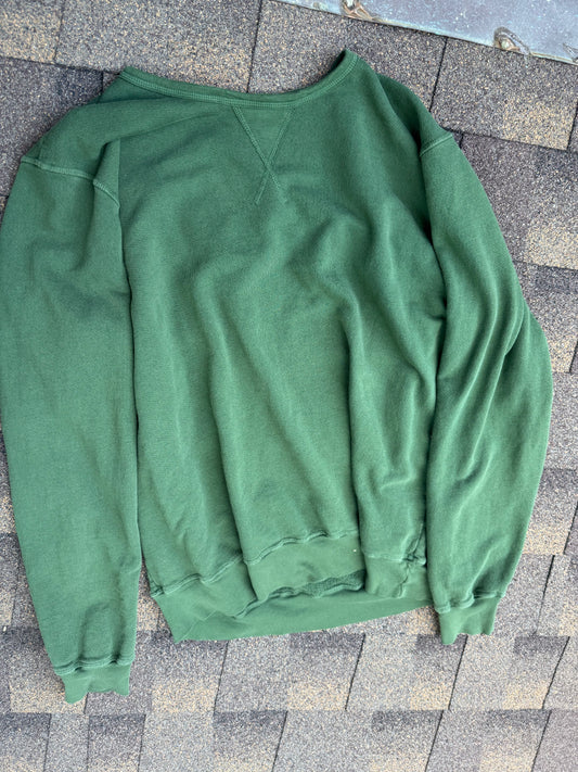 French Terry Crew — Spruce